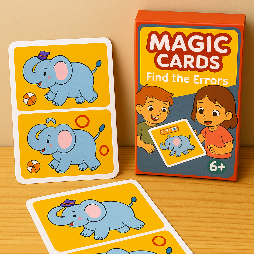 Magic Cards: Find the Errors