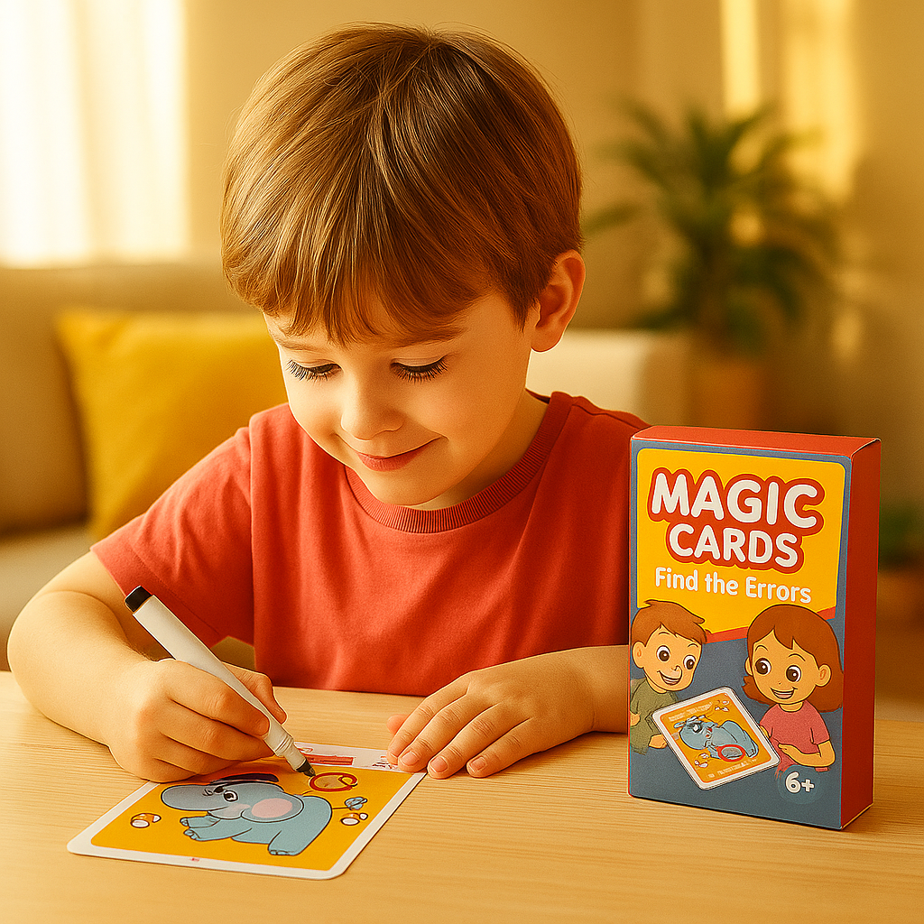 Magic Cards: Find the Errors
