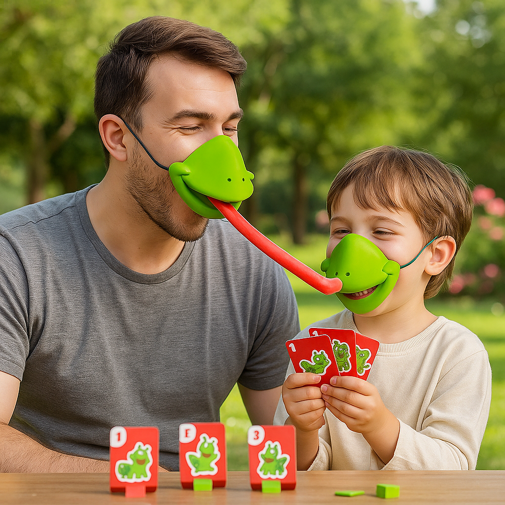 Frog's Lick: The Bouncing Tongue Challenge