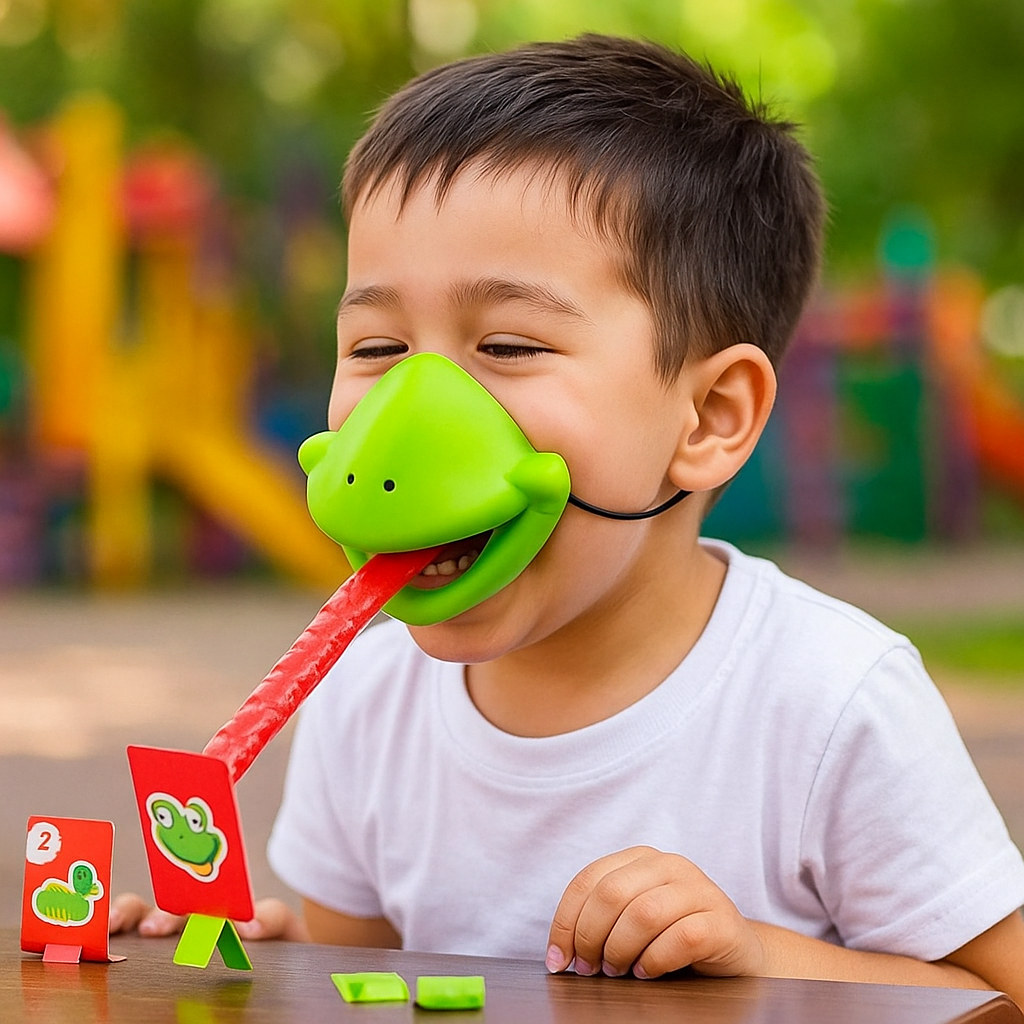 Frog's Lick: The Bouncing Tongue Challenge