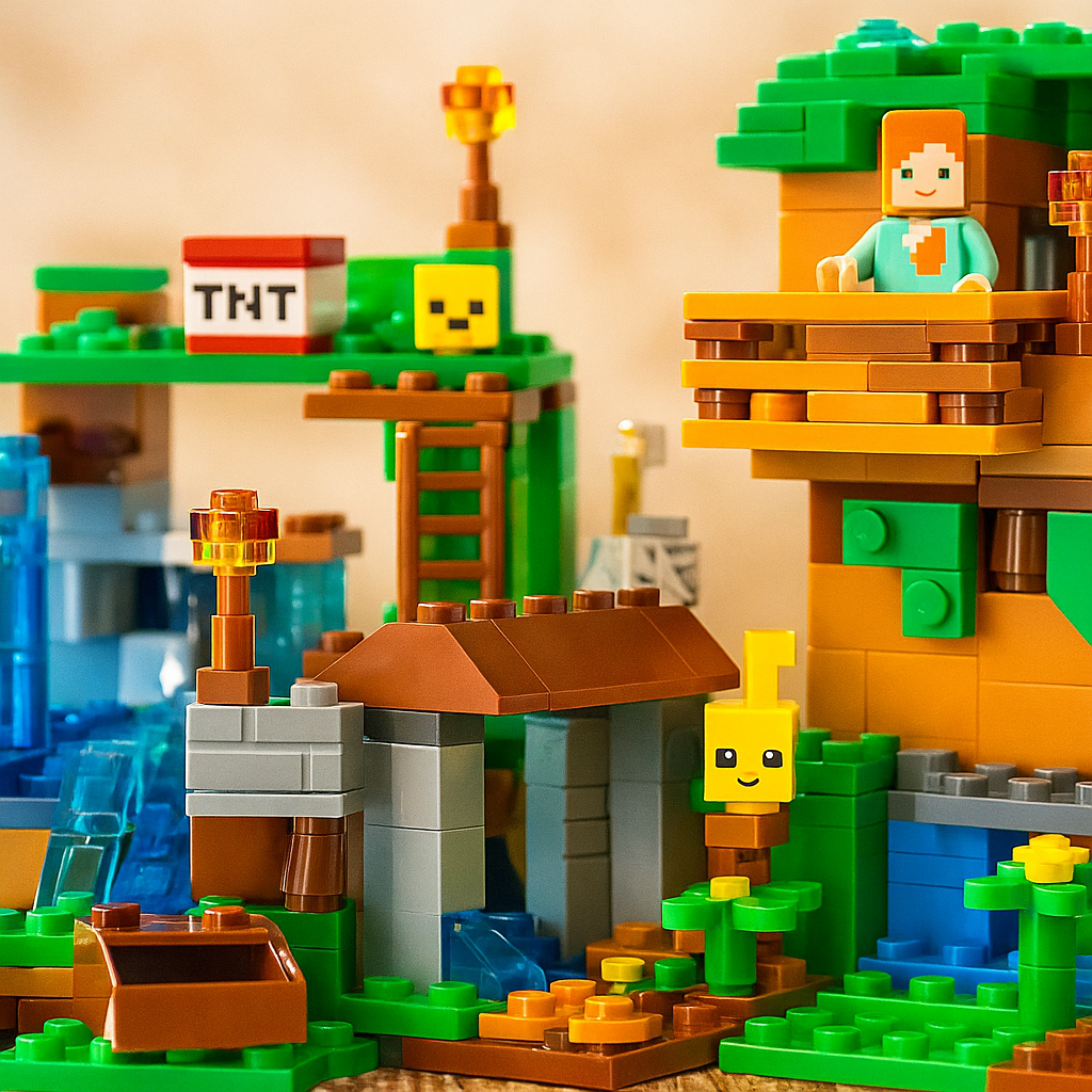 Creative Building: The Magic Cave of Blocks - 1315 pieces