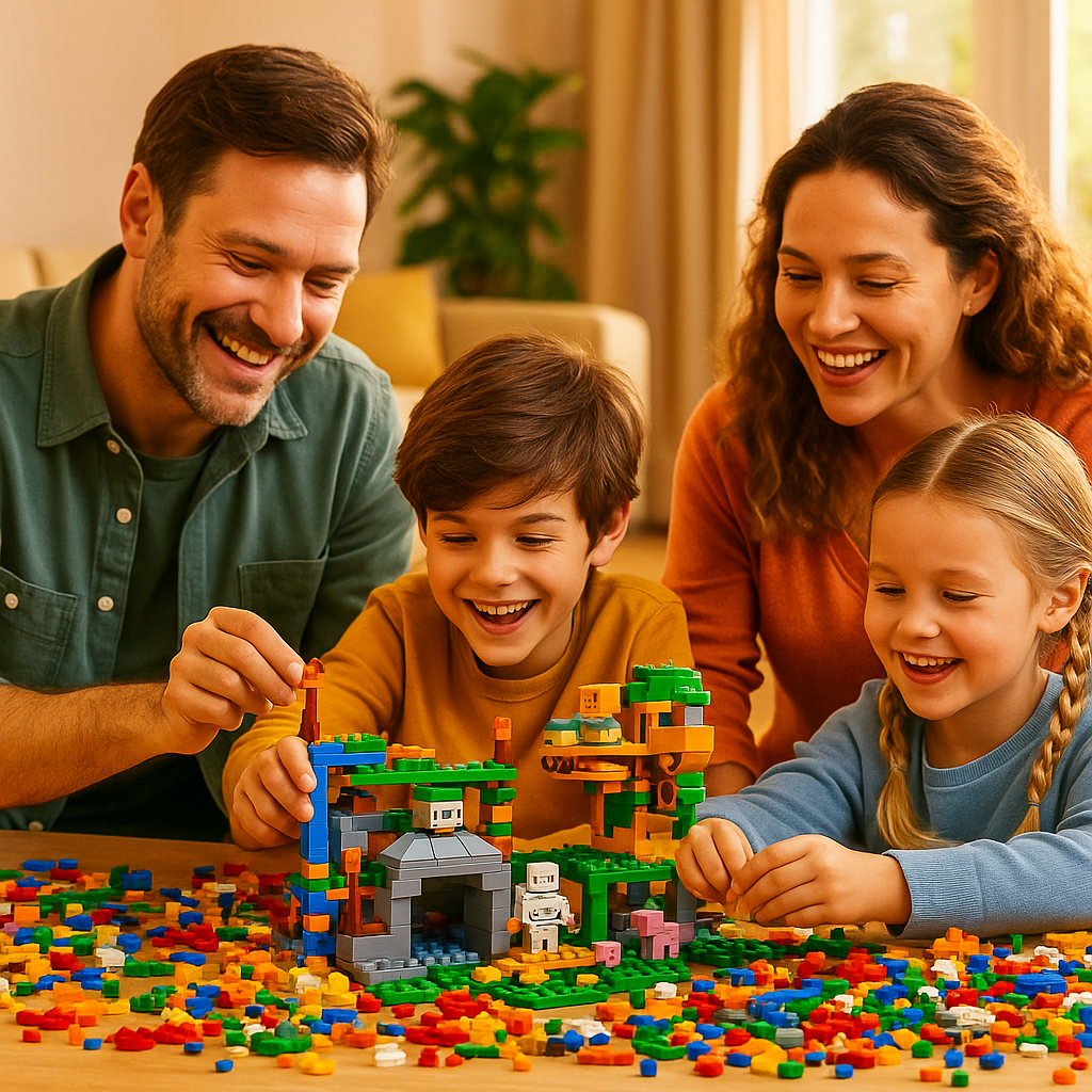 Creative Building: The Magic Cave of Blocks - 1315 pieces