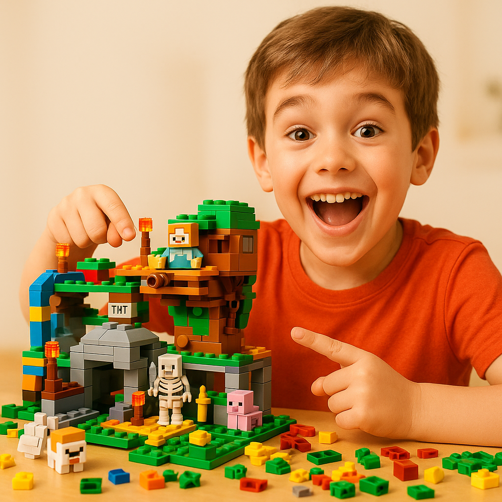 Creative Building: The Magic Cave of Blocks - 1315 pieces