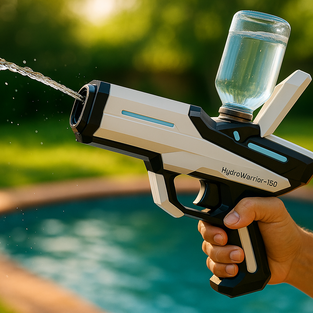 HydroWarrior: The Water Battle Challenge!