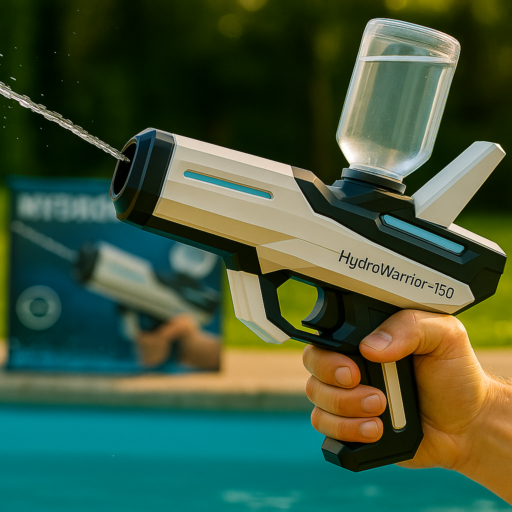 HydroWarrior: The Water Battle Challenge!