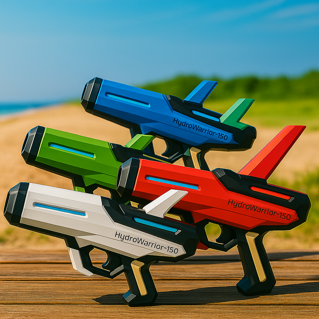 HydroWarrior: The Water Battle Challenge!