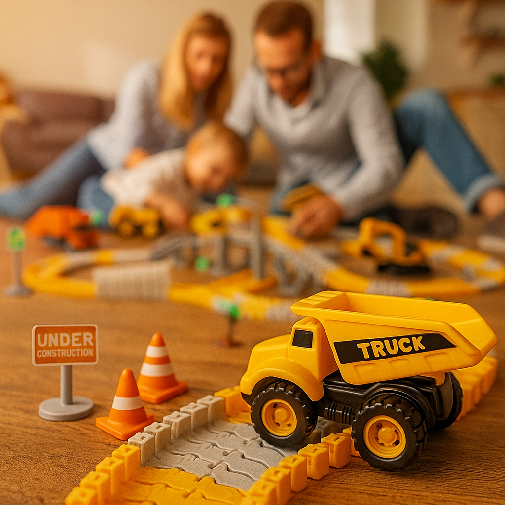 City in Motion: The Little Engineers' Racetrack