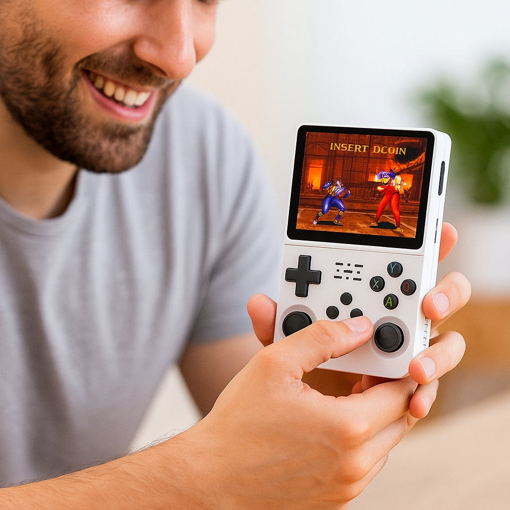 RetroPlay 128G: Portable Console that Brings Back the Classics!