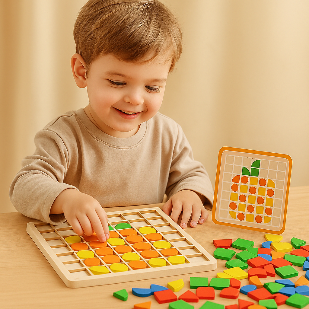 Creative Mosaic: Build Shapes and Learn!