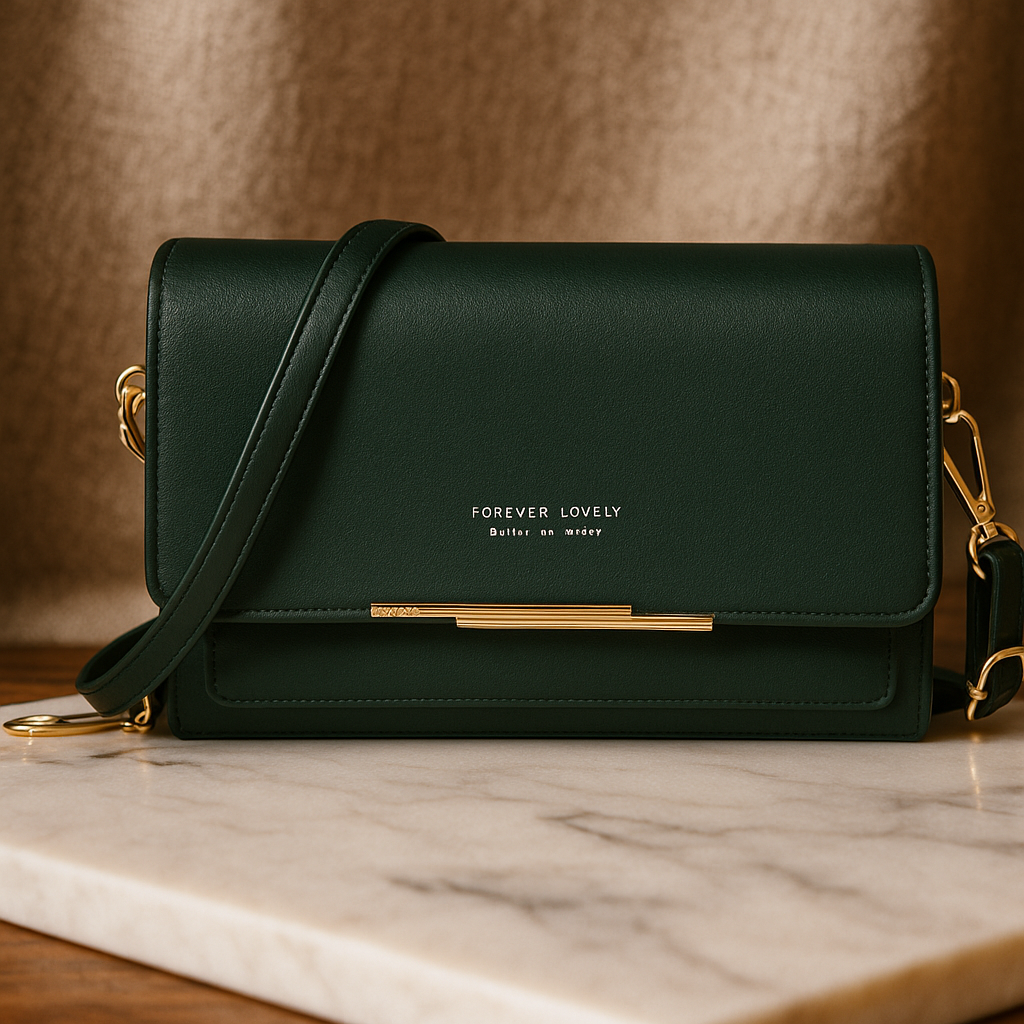 Crimson Luxe Wallet