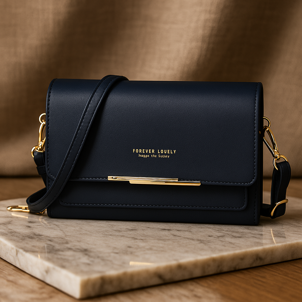 Crimson Luxe Wallet