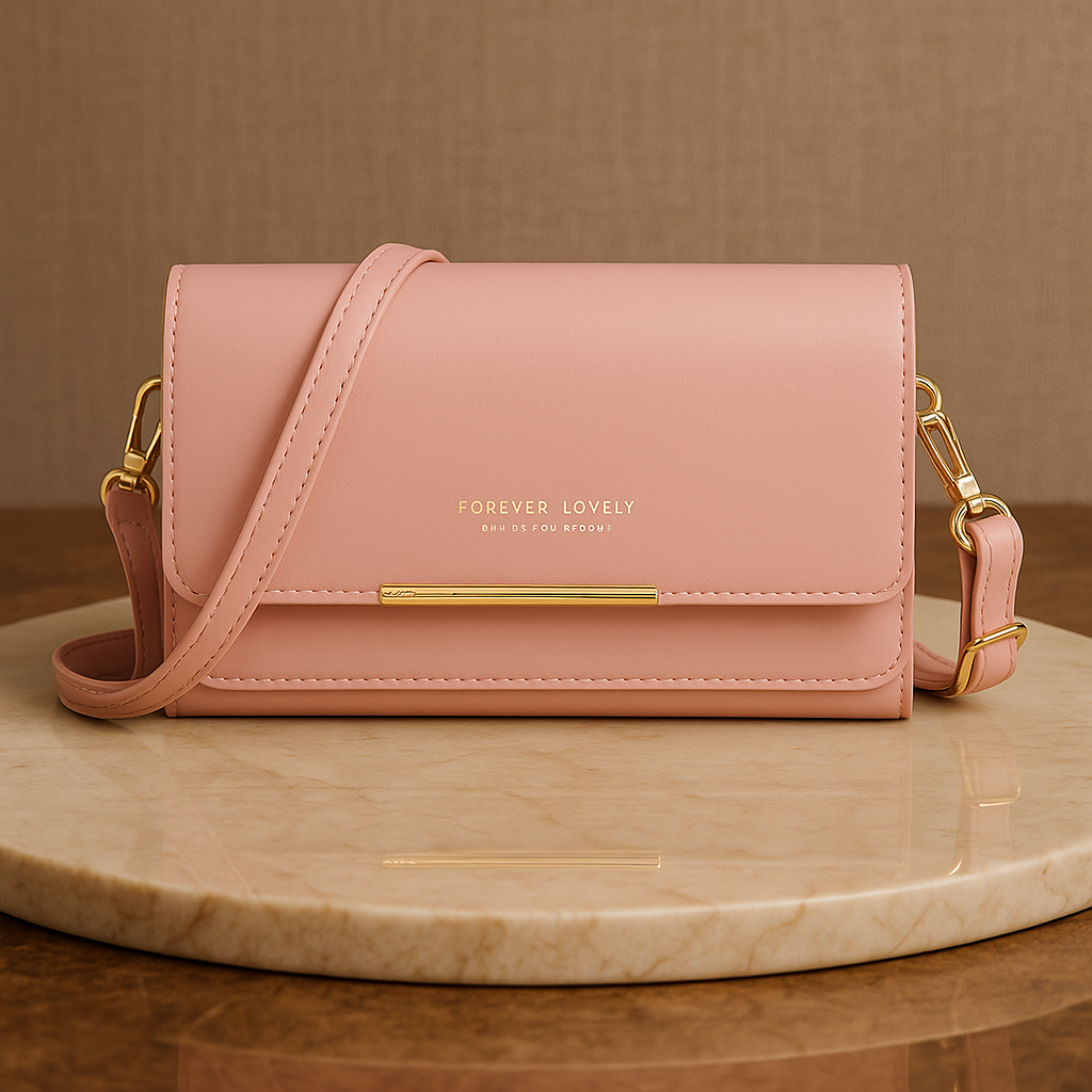 Crimson Luxe Wallet