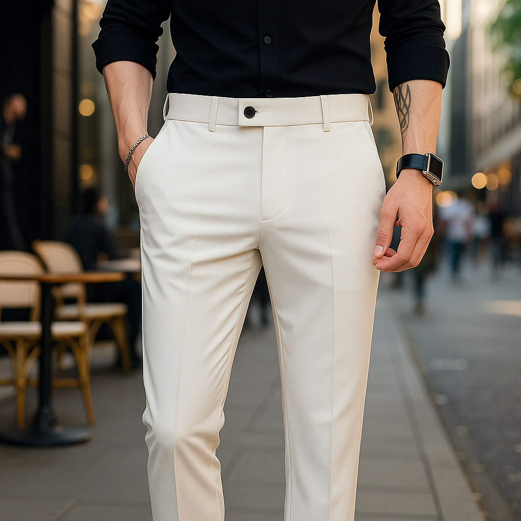 Men's Slim Fit Refined Cut Pants