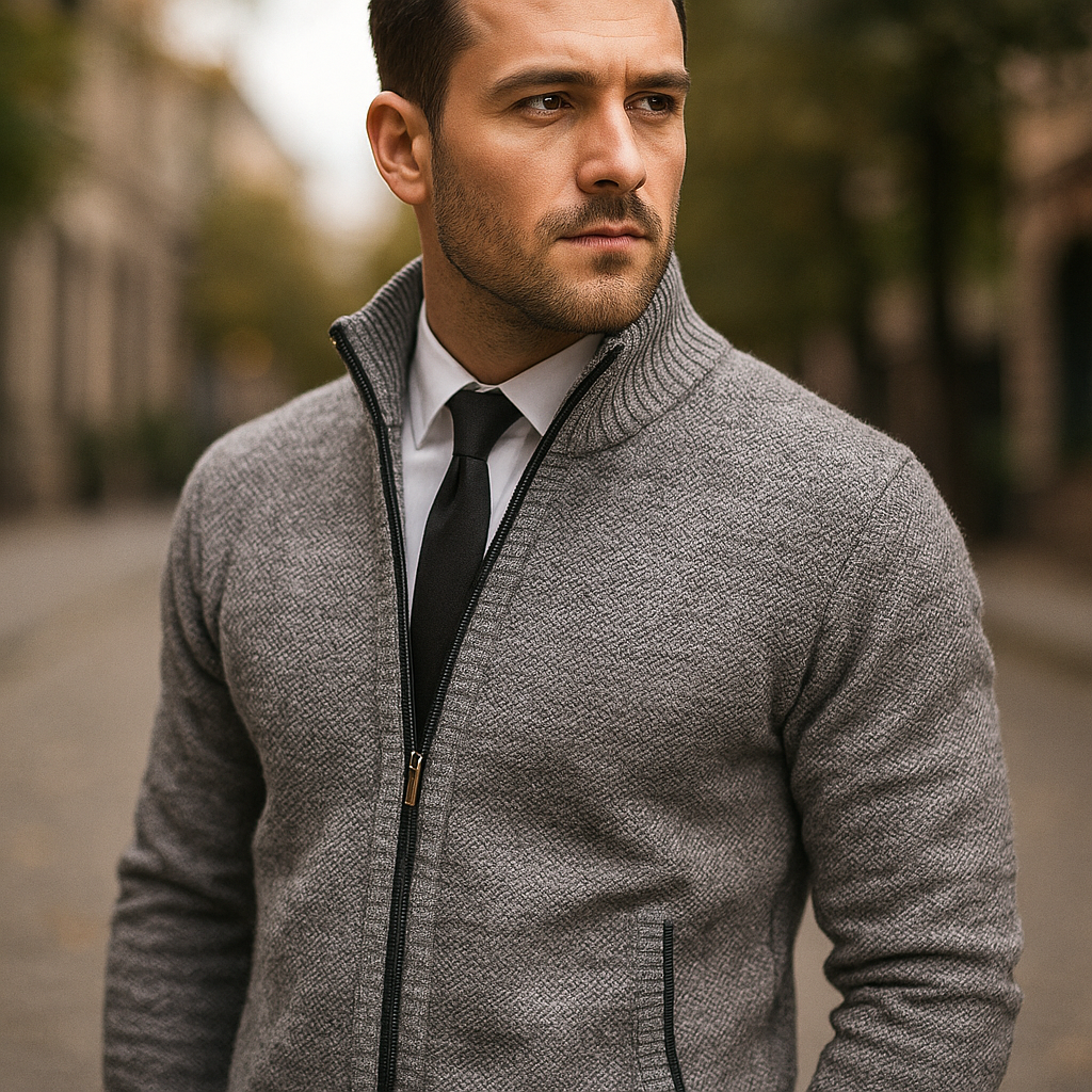 Men's Casual Long Sleeve Jacket