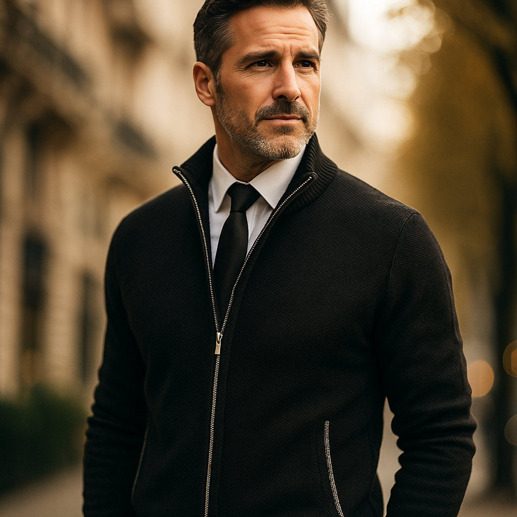 Men's Casual Long Sleeve Jacket