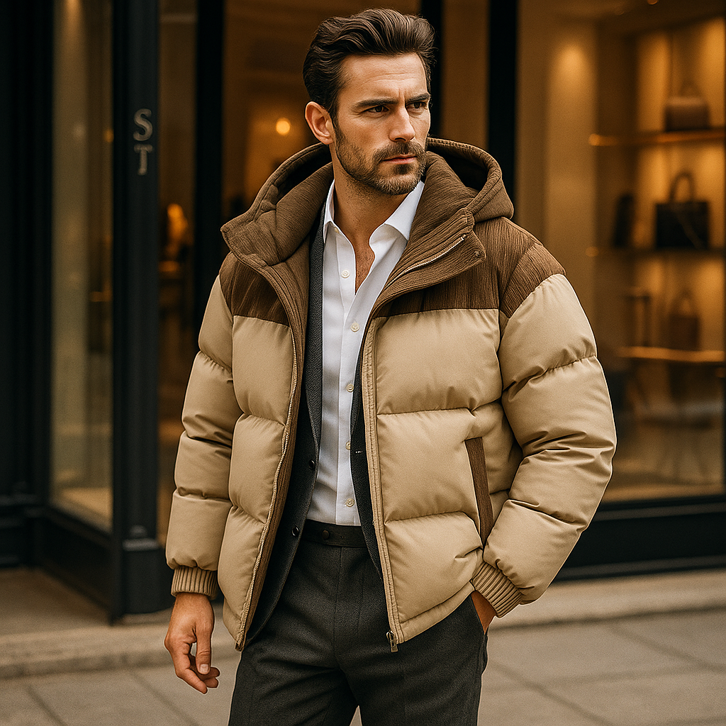 Unisex Jacket with Removable Hood