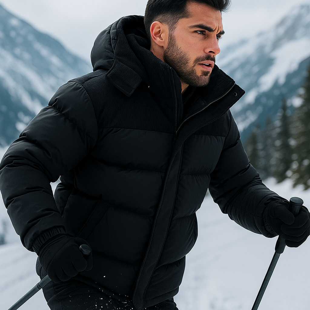 Unisex Jacket with Removable Hood