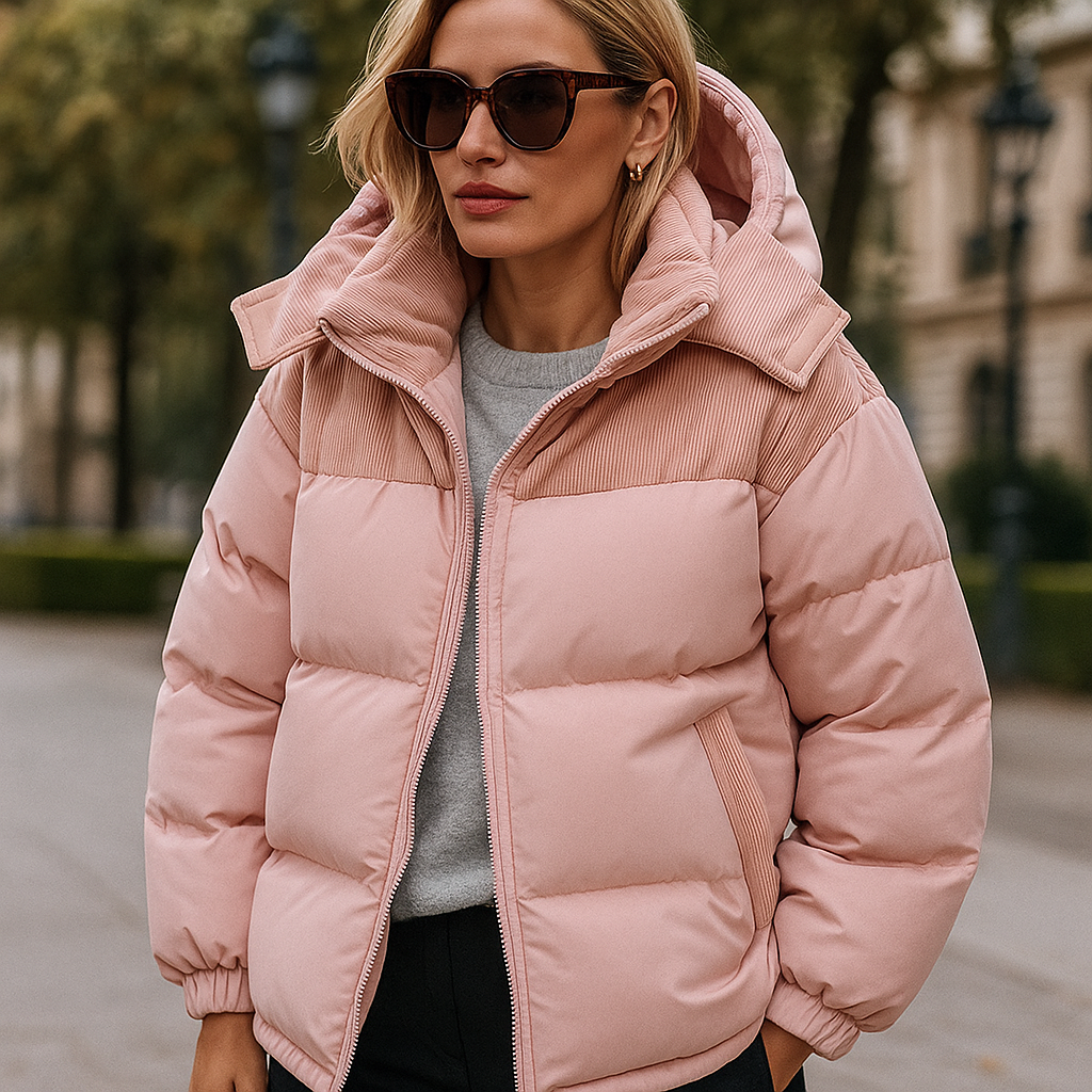 Unisex Jacket with Removable Hood