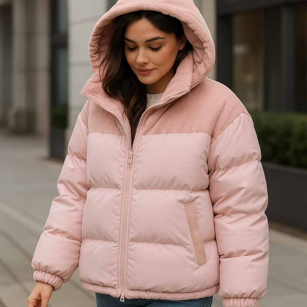 Unisex Jacket with Removable Hood
