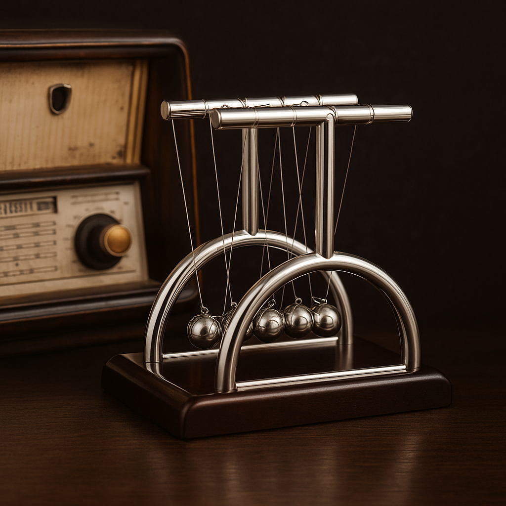 Elegant Newton's Cradle