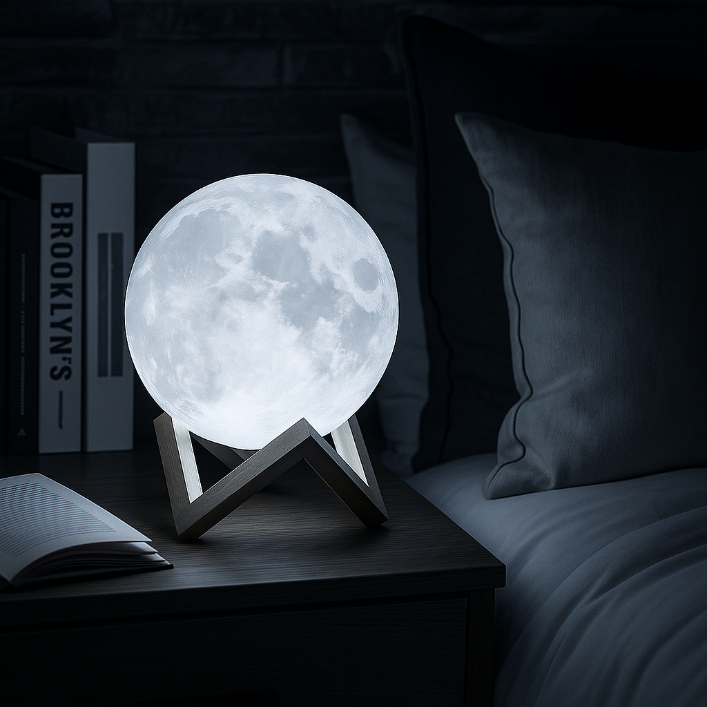 Luz da Lua – Candeeiro Decorativo LED