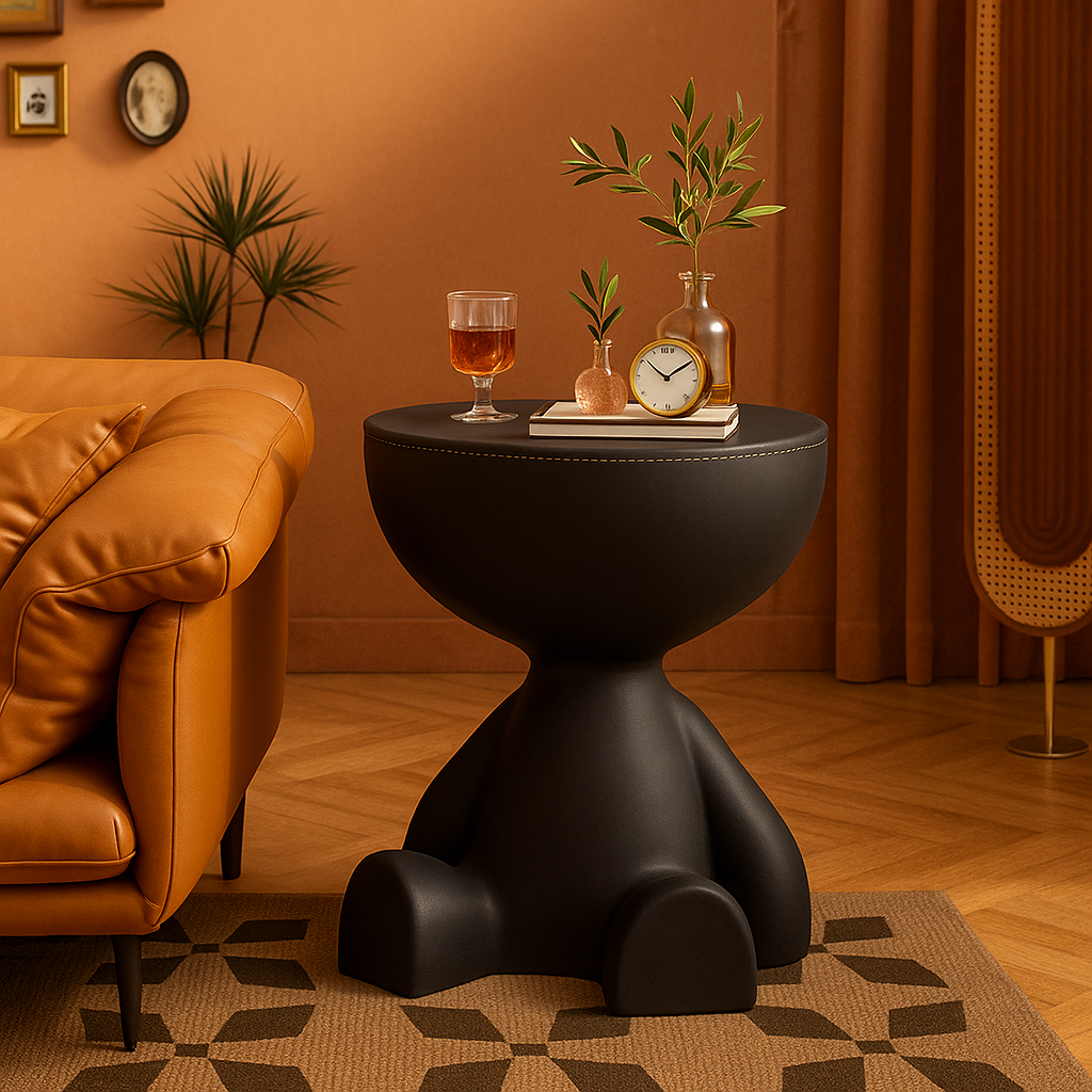 Sculptural Side Table