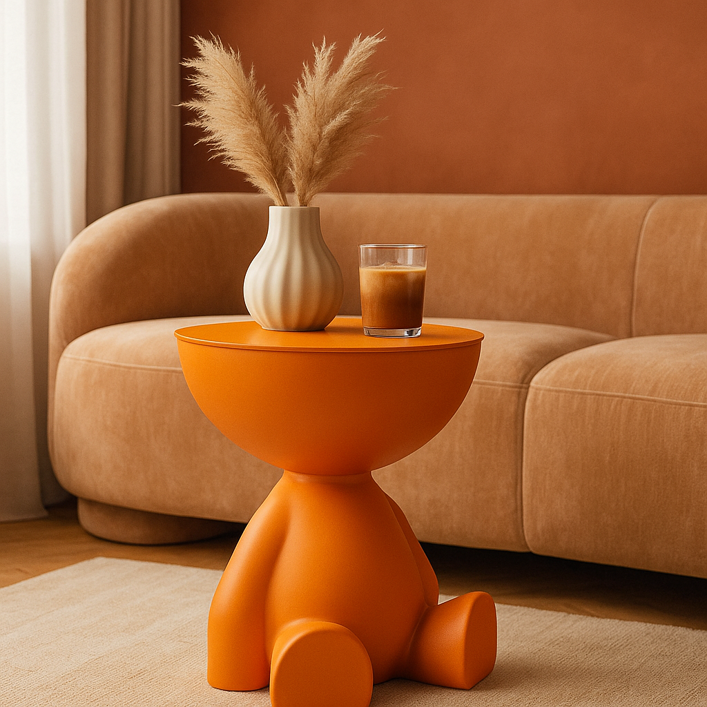 Sculptural Side Table