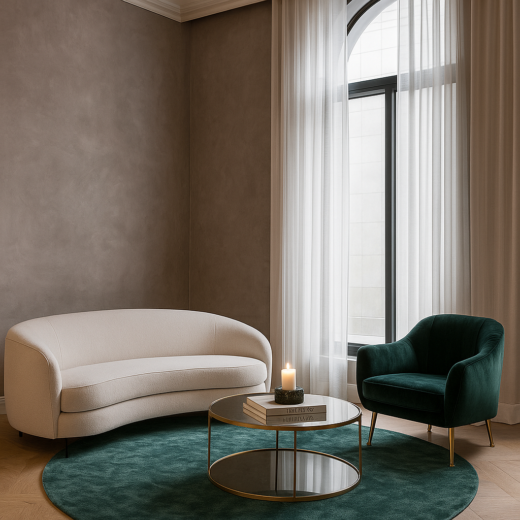Modern Round Rug