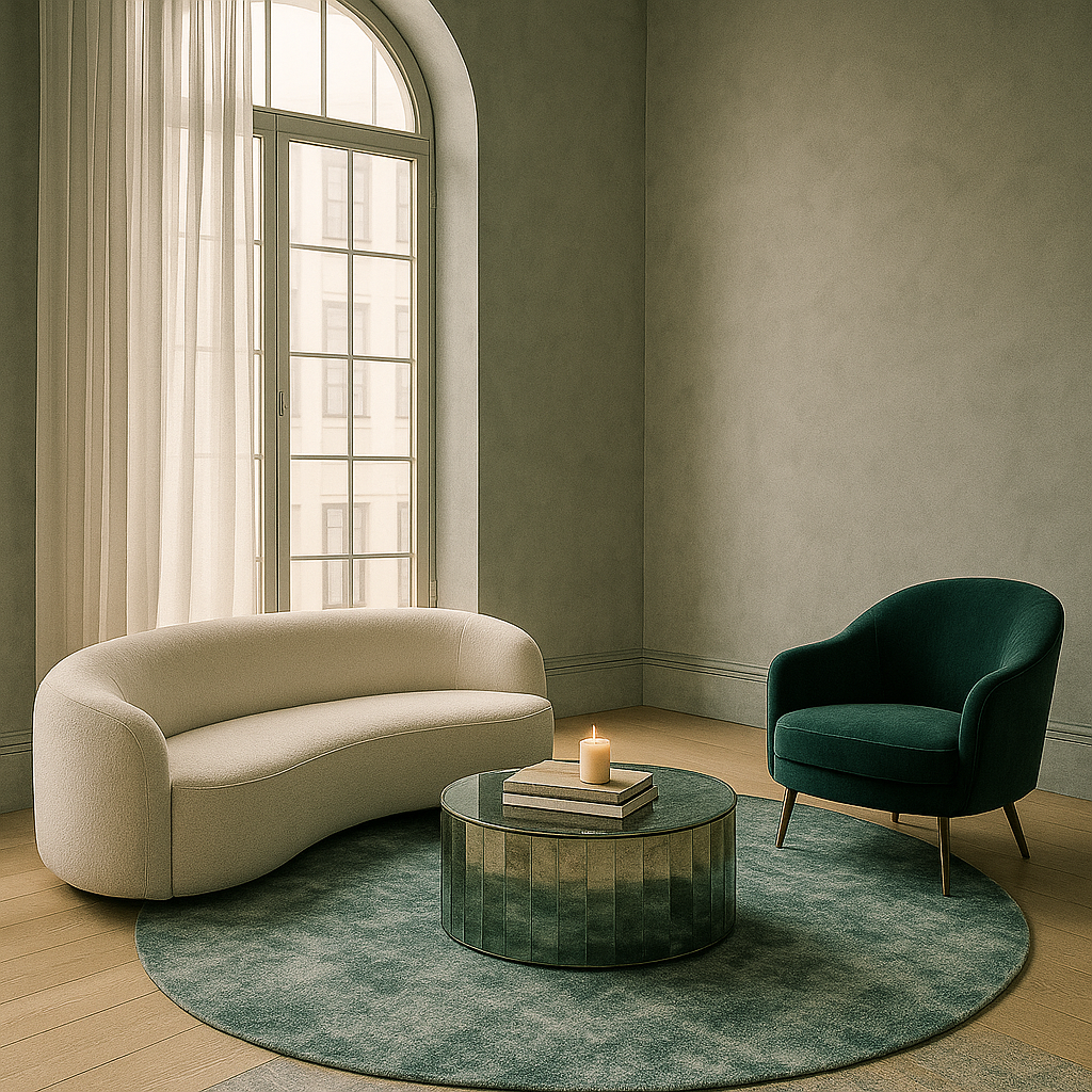 Modern Round Rug