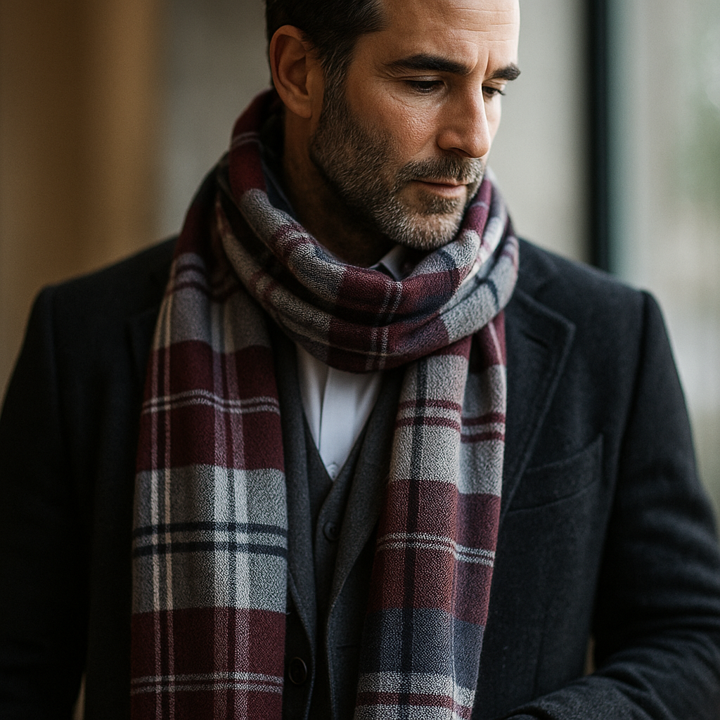 Men’s Elegant Winter Scarf