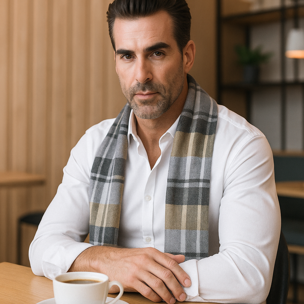 Men’s Elegant Winter Scarf