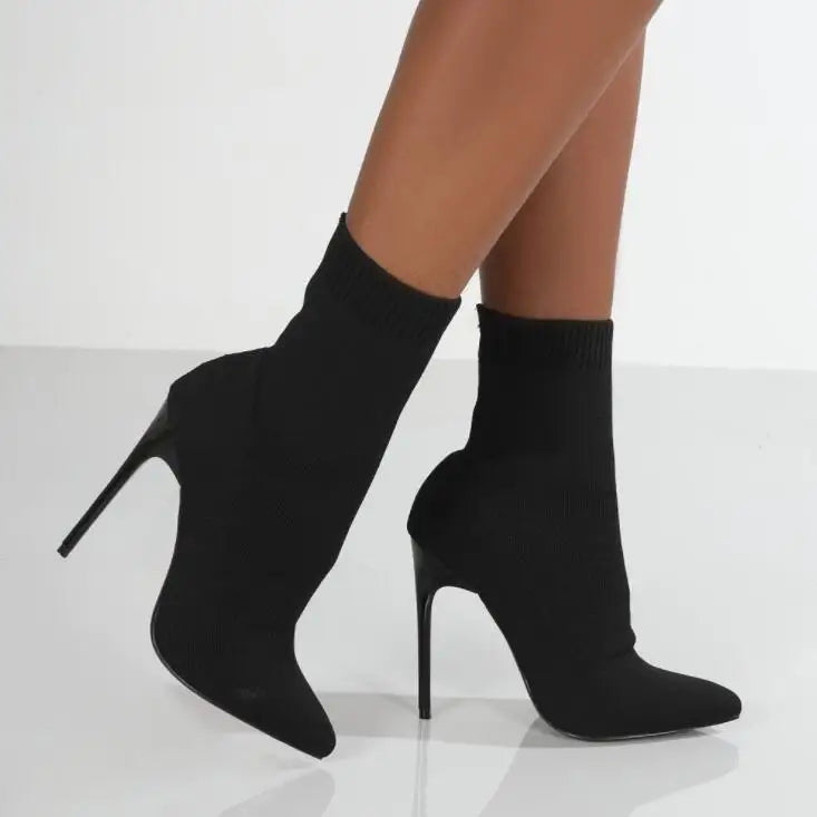 Stiletto Sock Boot