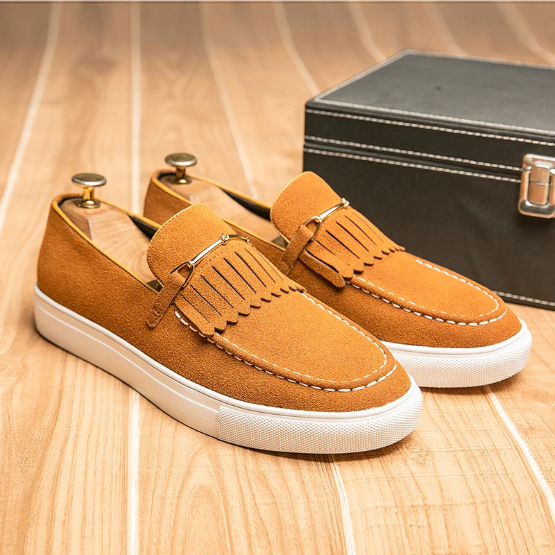 Men Loafers Sneakers Boat Shoes High Quality Casual Shoes Leisure Corduroy ComfortablC Sneakers Fashion Moccasins Driving Shoes