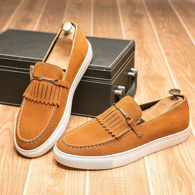 Men Loafers Sneakers Boat Shoes High Quality Casual Shoes Leisure Corduroy ComfortablC Sneakers Fashion Moccasins Driving Shoes