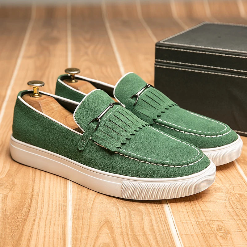 Men Loafers Sneakers Boat Shoes High Quality Casual Shoes Leisure Corduroy ComfortablC Sneakers Fashion Moccasins Driving Shoes