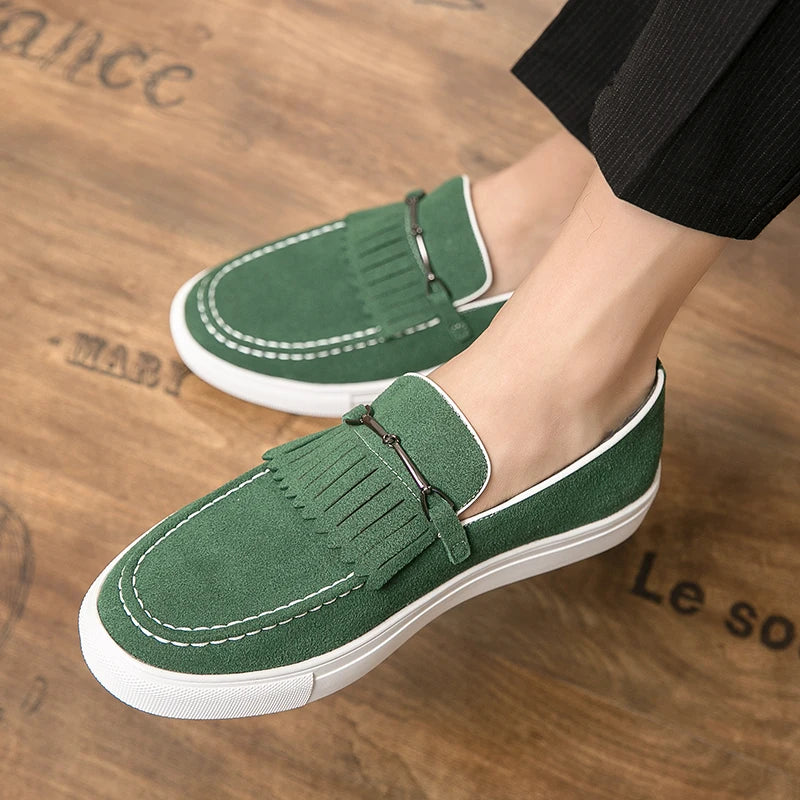 Men Loafers Sneakers Boat Shoes High Quality Casual Shoes Leisure Corduroy ComfortablC Sneakers Fashion Moccasins Driving Shoes