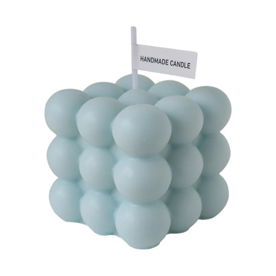 1pc Creative Ball-Shaped Soy Wax Magic Cube Aromatherapy Candle, High-End Wedding Favor Gift, Handmade Decorative Object, Decora