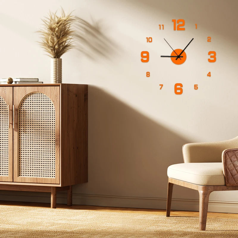 XXL Wall Clock – Minimalist DIY Design