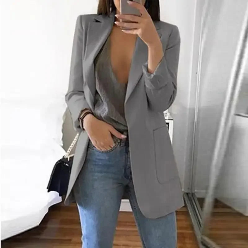 Long Lapel Blazer