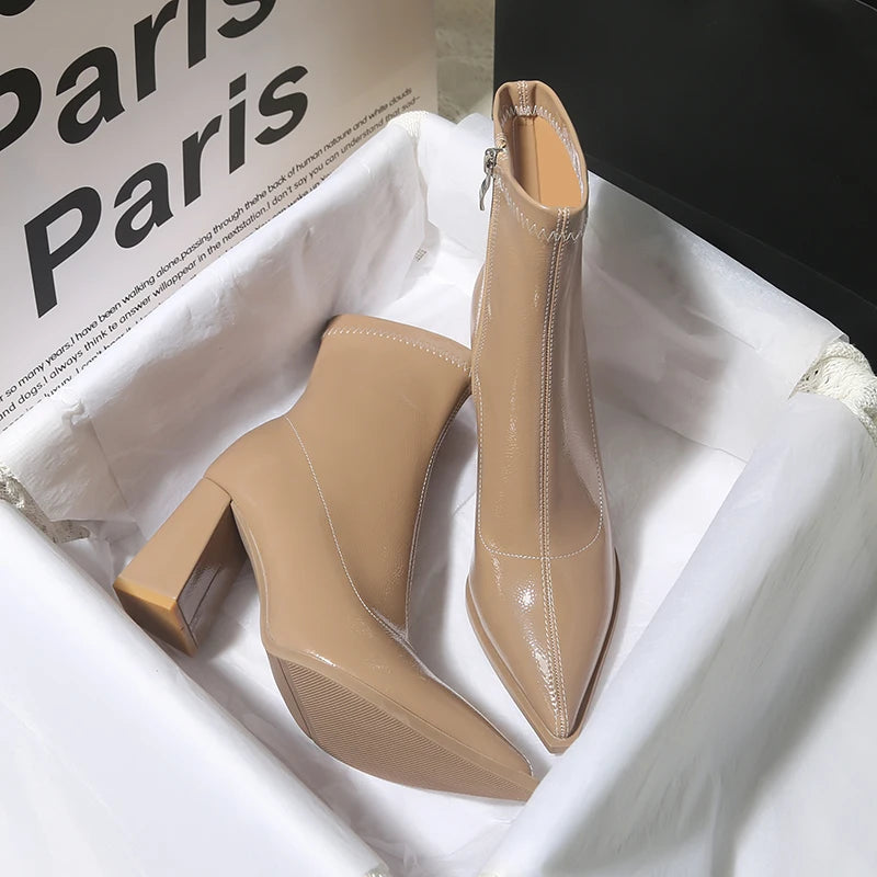Stiletto Square Boot