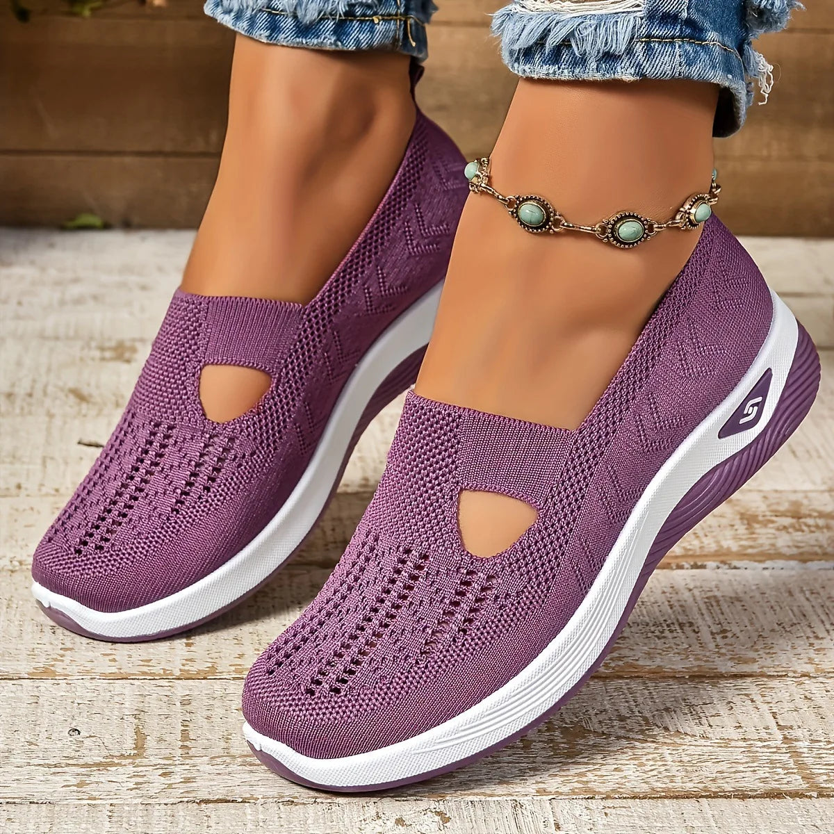 New Arrival Women Mesh Breathable Comfortable Orthopedic Shoes Non Slip Sneakers  Women's casual shoes for spring and summer