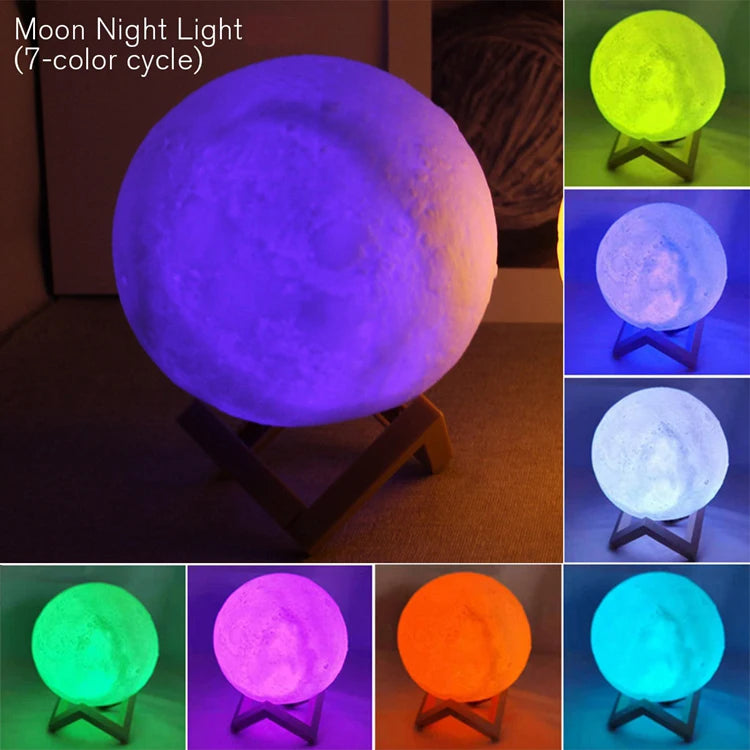 Luz da Lua – Candeeiro Decorativo LED