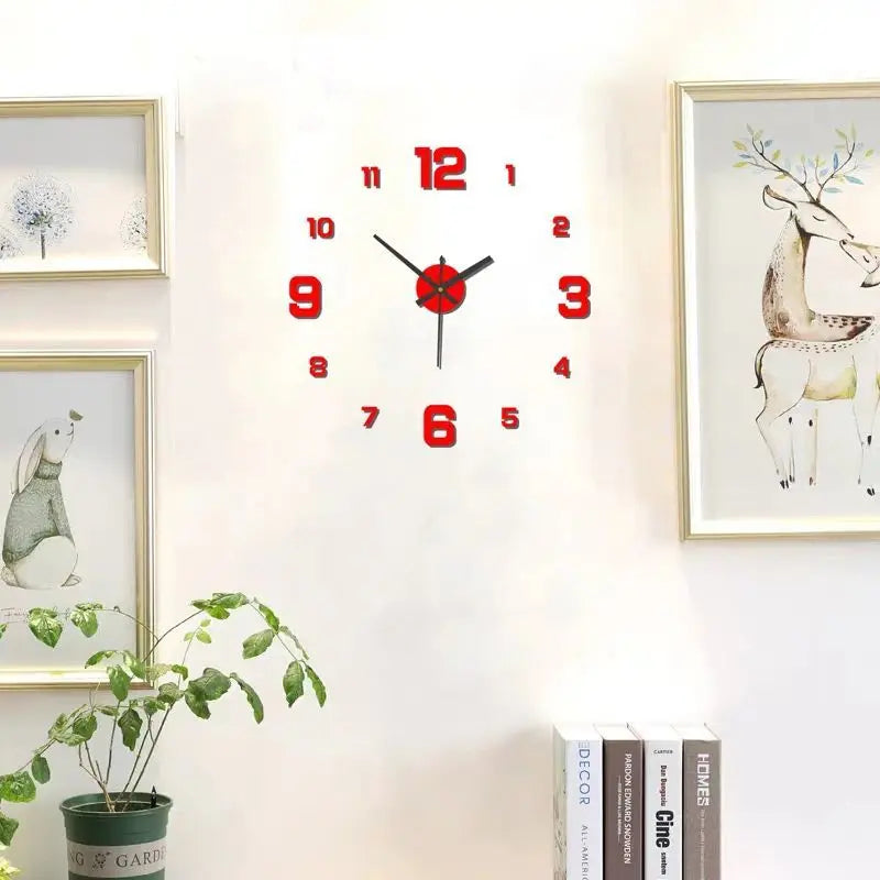XXL Wall Clock – Minimalist DIY Design