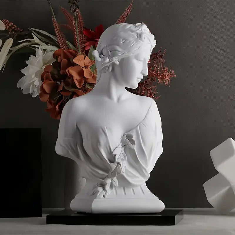 Resin Venus Greek Goddess Statue Elegant Classic Mythological Inspiration Home Decor Ornament Suitable for Living Room