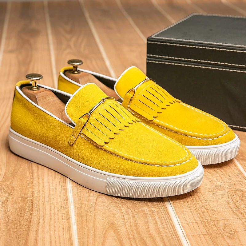 Men Loafers Sneakers Boat Shoes High Quality Casual Shoes Leisure Corduroy ComfortablC Sneakers Fashion Moccasins Driving Shoes